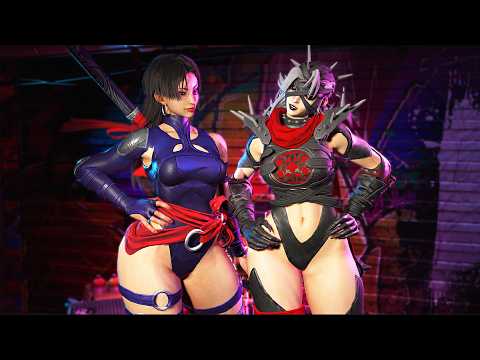 Psylocke vs Invisible Woman BUT it’s Street Fighter 6 👀