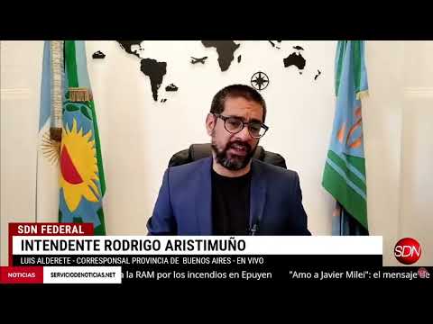 Rodrigo Aristimuño, intendente de Coronel Rosales – Informa Luis Alderete