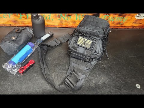 75-Piece Holster Sling Bag Survival Kit Found On Amazon