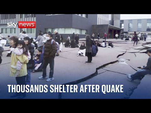 Japan earthquake: Thousands told to take shelter after major quake