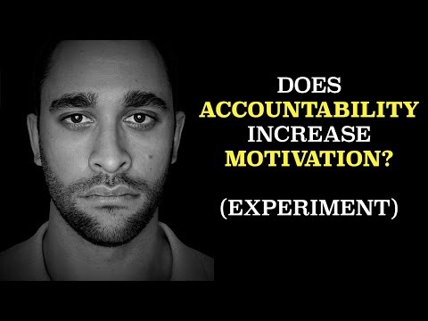 New Year's Question: Can Increased Accountability Help Motivation?