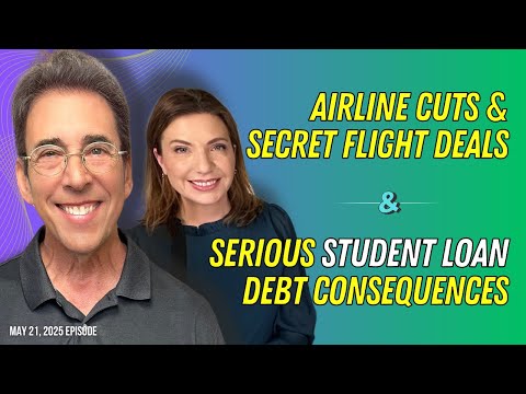 Clark Howard: Save More, Spend Less | Full Show: Airline Cuts & Secret Flight Deals and Serious Student Loan Debt Consequences