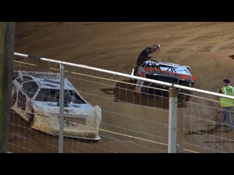 Tempers Flare in 602 Feature at Winder Barrow Speedway 3/15/2025 - dirt track racing video image