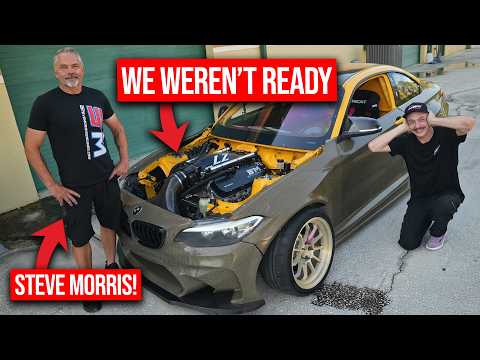 Adam LZ Big Block M2 Build Update: Titanium Exhaust and Special Guest Progress
