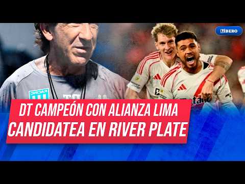 Gustavos Costas, CAMPEÓN con #AlianzaLima, suena para DIRIGIR a #RiverPlate