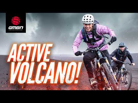 We Rode Down A Volcano!
