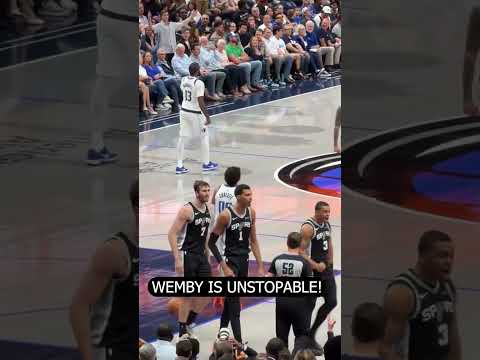 wemby is unstoppable #nba