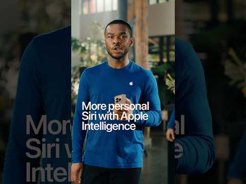 Introducing a more personal Siri on iPhone 16 & iPhone 16 Pro