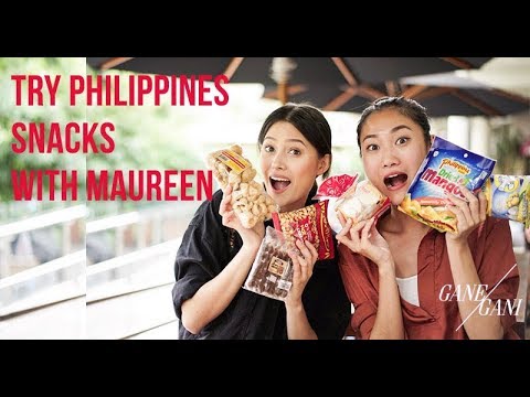 SNACK CHALLENGE | FIRST TIME TRYING PHILIPPINES SNACK WITH MAUREEN WROBLEWITZ - UC1tnj_v8Sn-hWERFvqSjBWQ