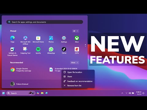 How to Enable All New Features in Windows 11 – New Taskbar, Start Menu Features (Canary and Beta)