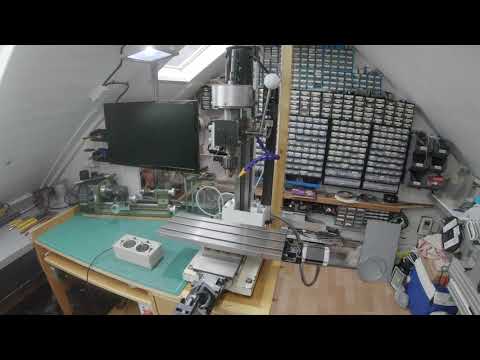 view CNC Milling Machine fixed Z axis upgrade