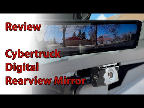 Cybertruck Digital Rearview Mirror Replacement Review