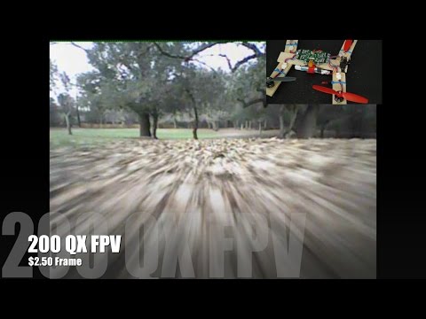 Blade 200 QX: $2.50 FPV frame. First look with flight video. - UCKqpeIILaupg-SvrIstn-yA