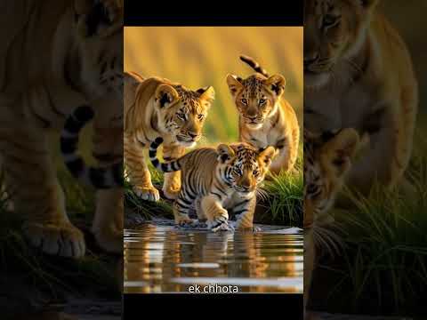 “शेर बनाम बाघ अंतिम जंग 🔥 | The Final Battle | Lion vs Tiger War Part 4”