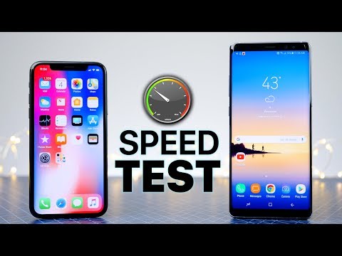 iPhone X vs Samsung Galaxy Note 8 SPEED Test! - UCj34AOIMl_k1fF7hcBkD_dw