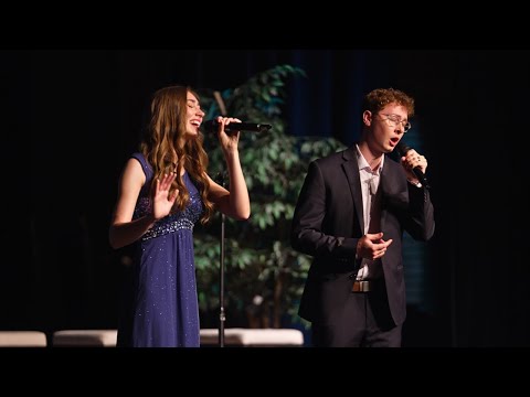 The Prayer - Brother/Sister Duet LIVE at Mountain View