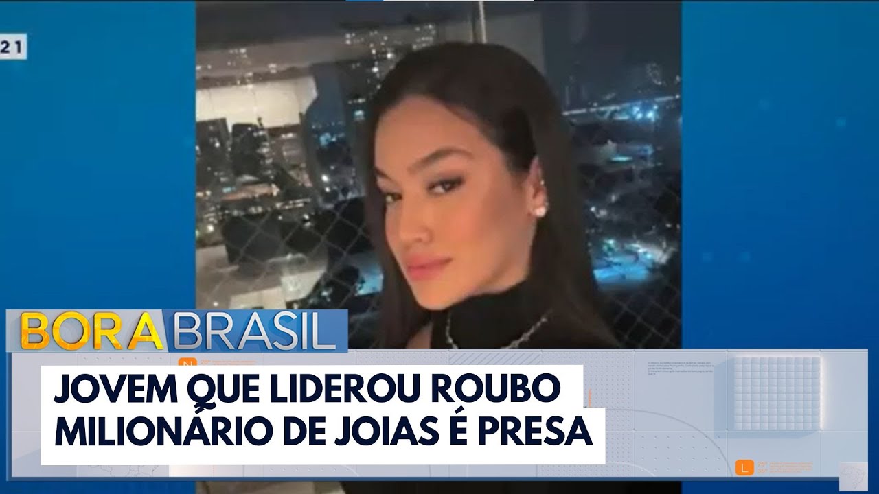 Jovem que liderou roubo milionário de joias é presa