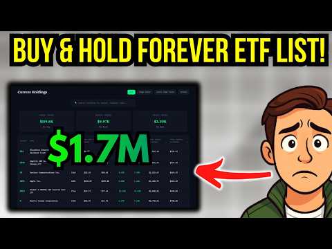 FOREVER Hold List Revealed: Top Dividend ETFs LONG-TERM!