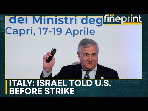 Italy says Israel warned US about drone attack on Iran | WION Fineprint