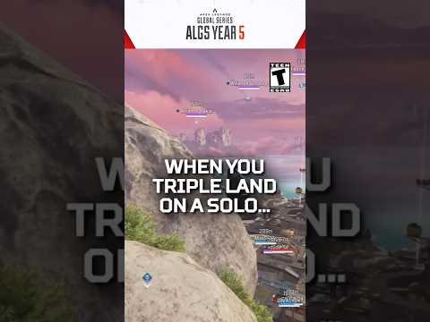 POV: You get landed on by a trio in Apex #algs #apexlegends