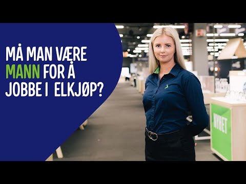 Må man være mann for å jobbe i Elkjøp?