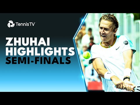 Korda Faces Khachanov; Karatsev Plays Nishioka | Zhuhai 2023 Highlights Semi-Finals