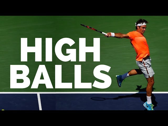 How to Hit a High Backhand in Tennis