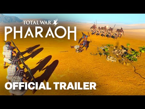 Total War: PHARAOH | Campaign Map Flyover Trailer