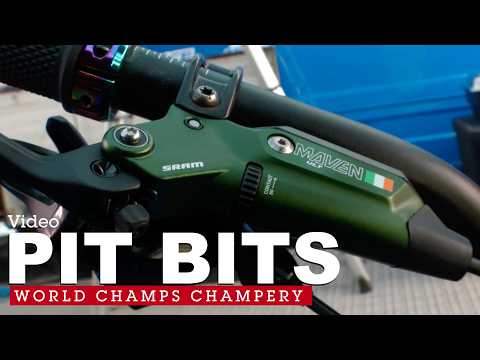 CUSTOM EVERYTHING – World Champs PIT BITS Champery Downhill