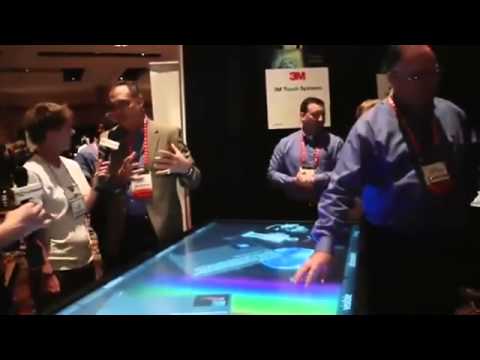 3M Touch Systems 84 Inch Touch Display | TechCrunch At CES 2013 - UCCjyq_K1Xwfg8Lndy7lKMpA