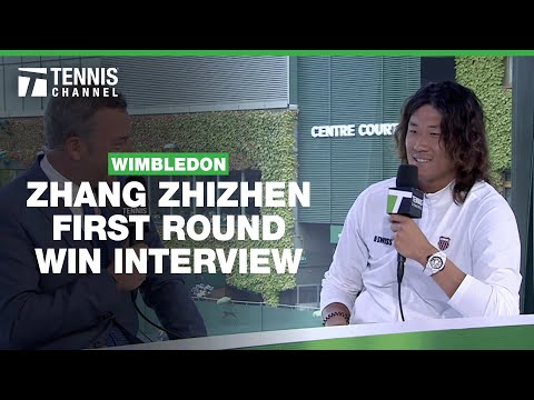 Zhang Zhizhen Makes Chinese Men's Tennis History | 2024 Wimbledon First Round