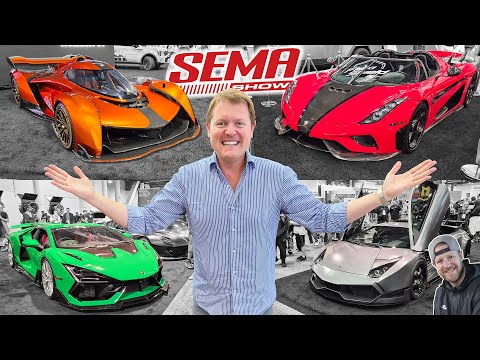 SEMA Showcase: Ferrari-Powered DeLorean, Electric Ferraris, and McLaren Seats in a Range Rover