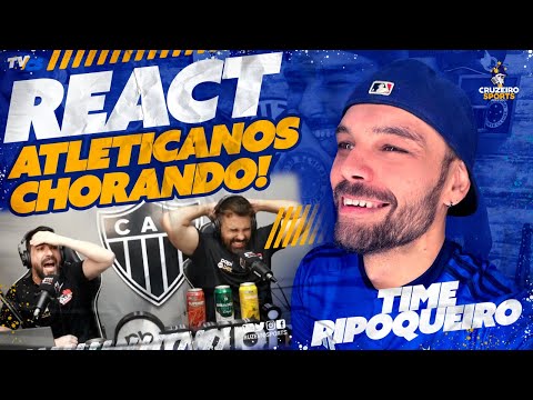 😂 REACT NARRADORES ATLETICANOS CHORANDO APÓS DERROTA NA FINAL PRO LANÚS! 