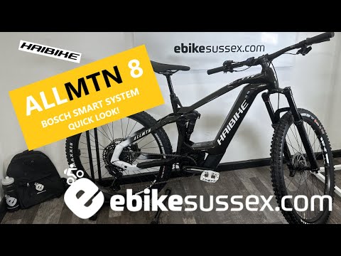 Haibike ALLMTN 8 Bosch Electric Mountain Bike Smart System