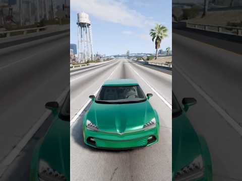 BeamNG Spinner Vs Cars #shorts