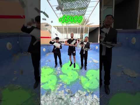 أكبر مسبح فلوس في العالم - اليوم 3 😱💰