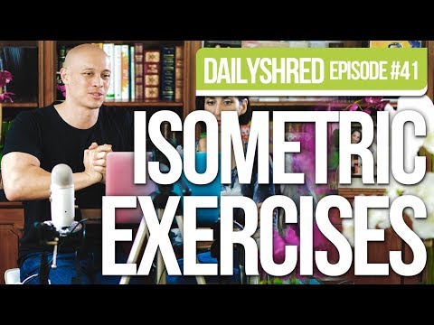 Isometric Exercises While Injured | DAILYSHRED VLOG #41
