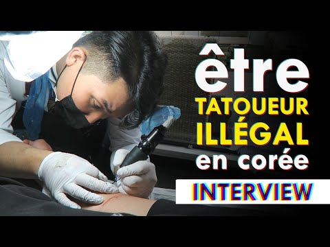 être TATOUEUR ILLÉGAL en Corée