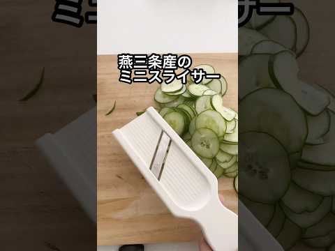 包丁いらず！10秒で薬味完成。このミニスライサーすごい
