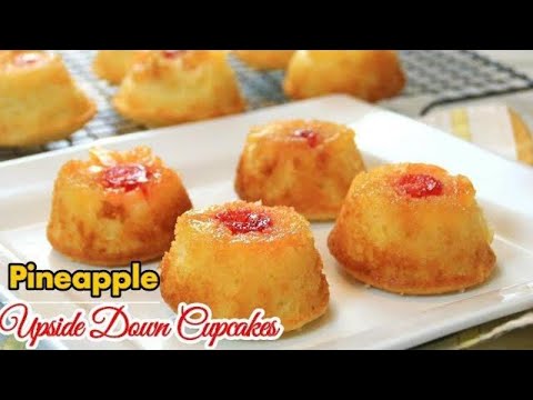 Pineapple Upside Down Cupcakes