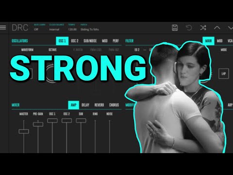 How to make the sounds from Romy (The xx) feat Fred again.. 'Strong' with DRC