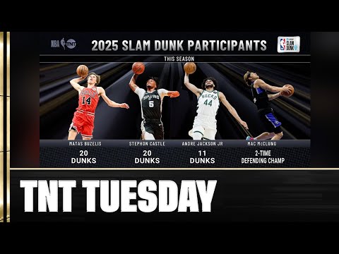 VC Sits Down with the 2025 Slam Dunk Contest Participants 🙌 NBA on