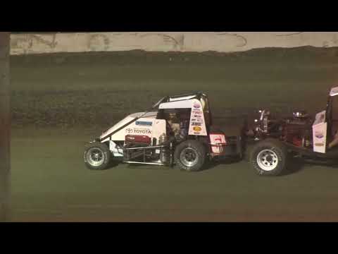 5.6.16 Lucas Oil POWRi National Midget Leage at Valley Speedway - dirt track racing video image