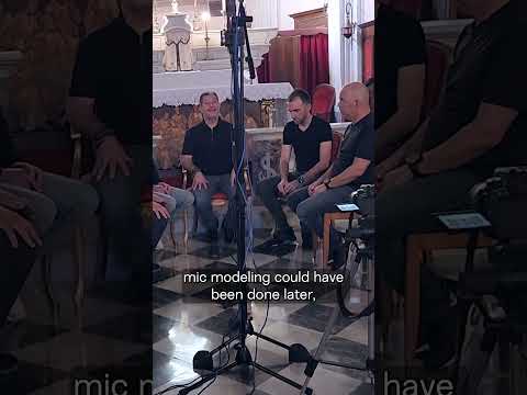 Recording a vocal ensemble in a Church: Corsican polyphony and audio depth