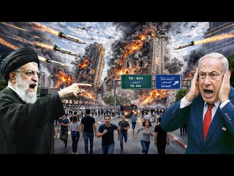 SERANGAN AS–ISRAEL GUNCANG TEHERAN! Iran Balas Serangan ke Israel Rudal & Drone Bombardir Tel Aviv