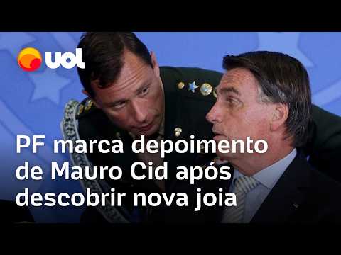 PF marca depoimento de Mauro Cid após descobrir nova joia que seria de Bolsonaro