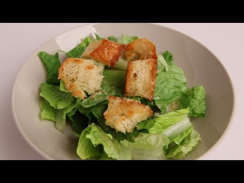 Homemade Caesar Salad Recipe - Laura Vitale - Laura in the Kitchen Episode 336 - UCNbngWUqL2eqRw12yAwcICg