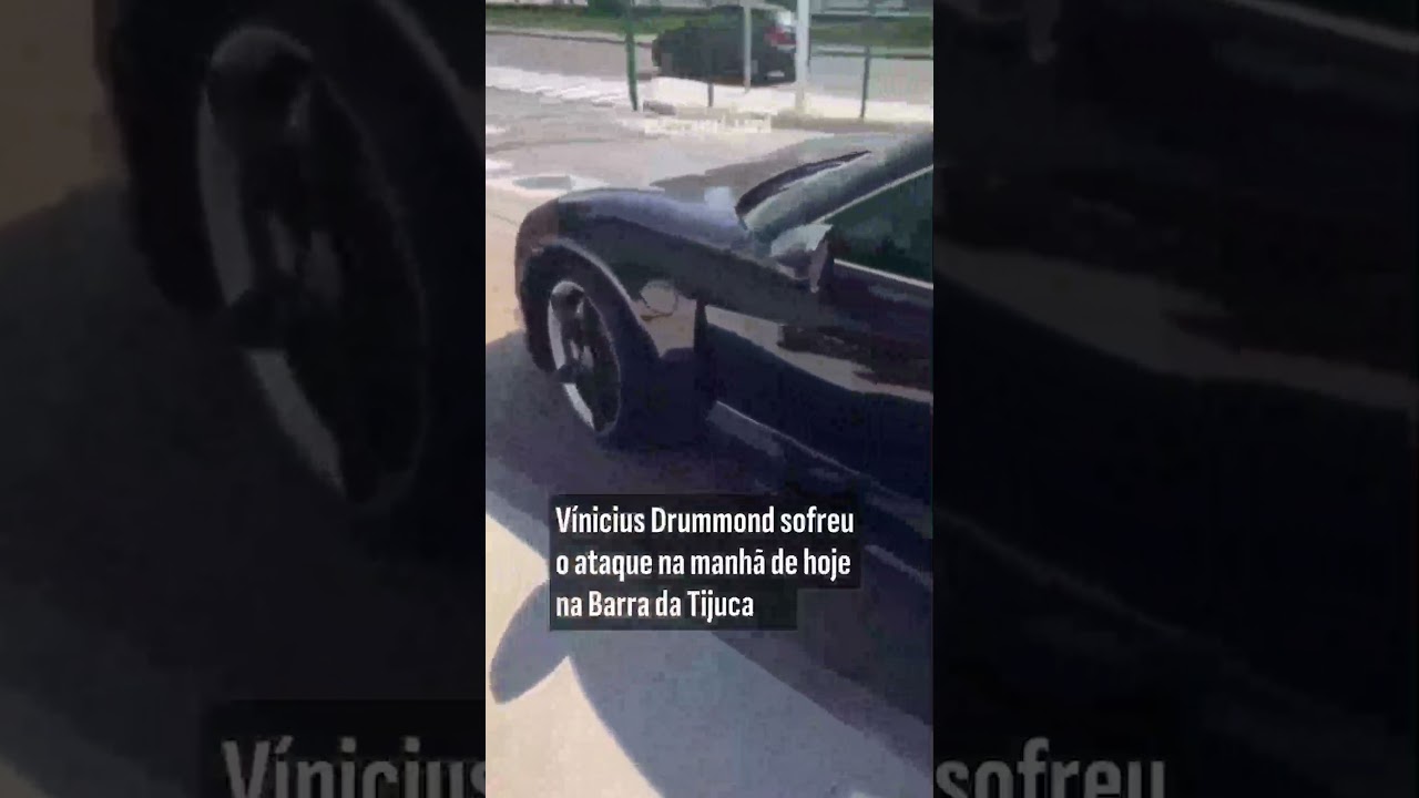 Bicheiro é atacado a tiros em Porsche, na Barra da Tijuca, no Rio de Janeiro; vídeo