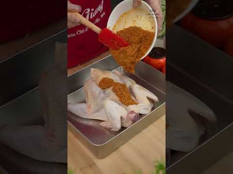 cách ướp gà nướng, vịt nướng