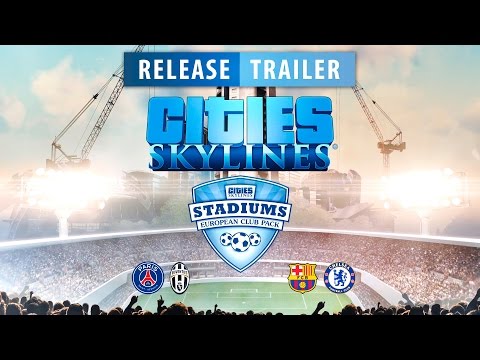 Cities: Skylines - Stadiums Content Pack Release Trailer - UC1JOnWZrVWKzX3UMdpnvuMg